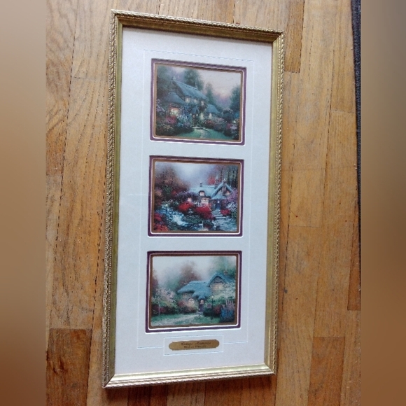 Thomas Kinkade Accent Prints Framed Cottage Memories - Picture 9 of 9
